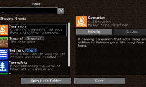 我的世界模组菜单(Mod Menu)MOD