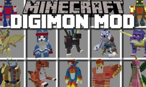 我的世界数码宝贝(Digimobs)MOD