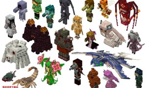 我的世界敌对生物和女孩们(Hostile Mobs and Girls)MOD